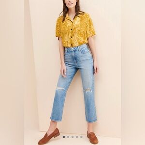 PAIGE Sarah Straight Ankle Jeans